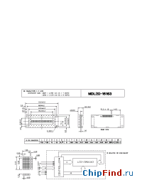 Datasheet MDLS-16163 manufacturer Varitronix