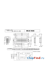 Datasheet MDLS-16265 manufacturer Varitronix