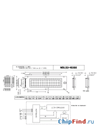 Datasheet MDLS-16268 manufacturer Varitronix
