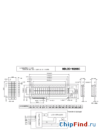 Datasheet MDLS-16268C manufacturer Varitronix
