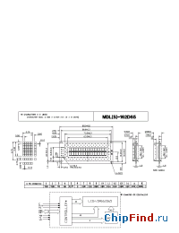 Datasheet MDLS-162D65 manufacturer Varitronix