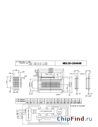 Datasheet MDLS-20464B manufacturer Varitronix
