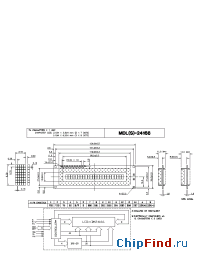 Datasheet MDLS-24166 manufacturer Varitronix