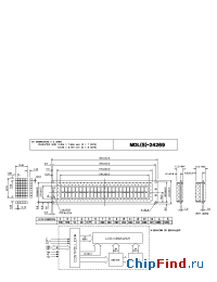 Datasheet MDLS-24269 manufacturer Varitronix