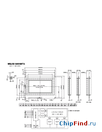 Datasheet MGLS-240128TA manufacturer Varitronix