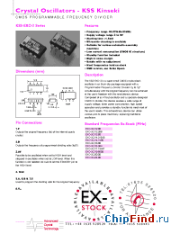 Datasheet EXO-3/16.WOMHZ manufacturer Vectron