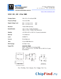 Datasheet VCD2-203 manufacturer Vectron