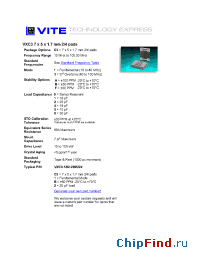 Datasheet VXC3-1A0 manufacturer Vectron