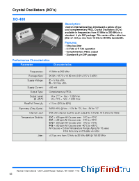 Datasheet XO-400-CFC-C manufacturer Vectron