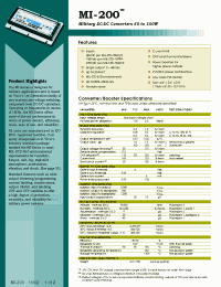 Datasheet MI-22N-IY manufacturer Vicor