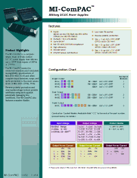Datasheet MI-COMPAC manufacturer Vicor