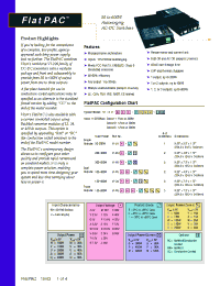 Datasheet VI-LU0-CU manufacturer Vicor