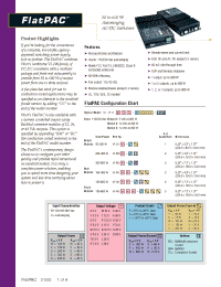 Datasheet VI-RU011-EUUU-OC manufacturer Vicor