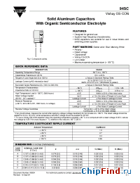 Datasheet 94SC manufacturer Vishay