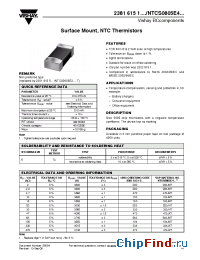 Datasheet B238161513104 manufacturer Vishay
