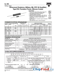 Datasheet G-3-80 4R75 1% manufacturer Vishay