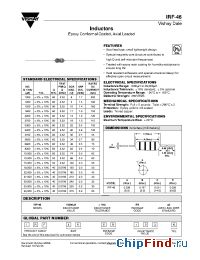 Datasheet IRF46ER153K manufacturer Vishay