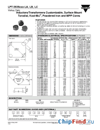 Datasheet LPT-3535-2R5LC manufacturer Vishay