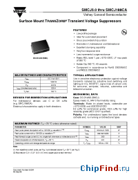 Datasheet SMCJ5.0A/57 manufacturer Vishay