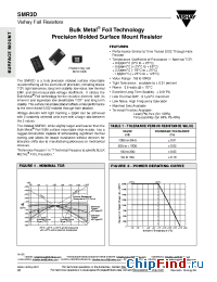 Datasheet SMR3D manufacturer Vishay