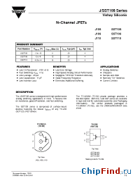 Datasheet SST110-T1 manufacturer Vishay