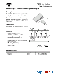 Datasheet TCMD4000 manufacturer Vishay