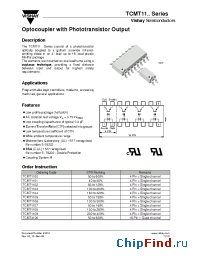 Datasheet TCMT1101 manufacturer Vishay