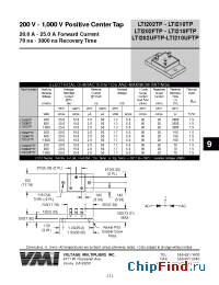 Datasheet LTI202UFTP manufacturer Voltage Multipliers