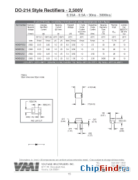 Datasheet MD90F18J manufacturer Voltage Multipliers