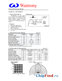 Datasheet IE-0340HCY manufacturer Waitrony
