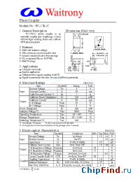 Datasheet PC-17K1C manufacturer Waitrony