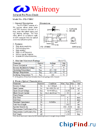 Datasheet PD-37BRC manufacturer Waitrony