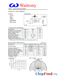 Datasheet W02301RHD-D2 manufacturer Waitrony