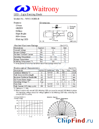 Datasheet W05310GHD-B manufacturer Waitrony