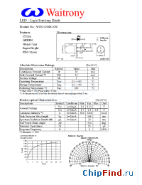 Datasheet W05310GSC-OU manufacturer Waitrony