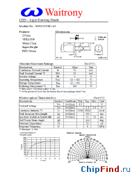 Datasheet W05310YSC-A2 manufacturer Waitrony