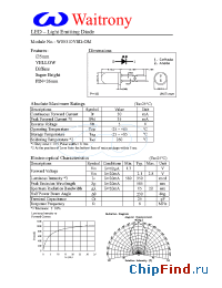 Datasheet W05310YSD-OM manufacturer Waitrony