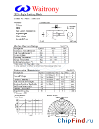 Datasheet W05318RSJ-MS manufacturer Waitrony