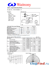 Datasheet W05328GRSC-1U manufacturer Waitrony