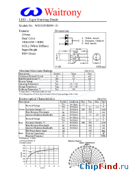 Datasheet W05328YRSW-1U manufacturer Waitrony