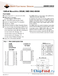 Datasheet EDI88130CS-55I manufacturer WEDC
