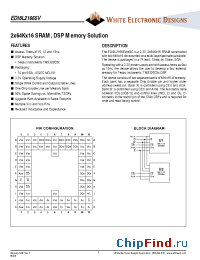 Datasheet EDI8L21665V-BC manufacturer WEDC
