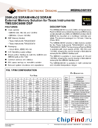 Datasheet WED9LC6816V1512BC manufacturer WEDC