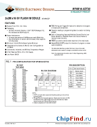Datasheet WF4M16-XDTX5 manufacturer WEDC