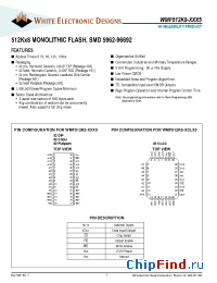 Datasheet WMF512K8-120FEI5 manufacturer WEDC