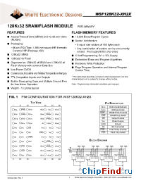 Datasheet WSF128K32-27H2I manufacturer WEDC
