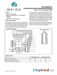 Datasheet WCFS0808V1E manufacturer Weida
