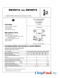 Datasheet SM4007A manufacturer Westcode