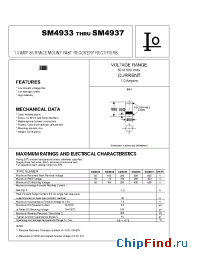 Datasheet SM4934 manufacturer Westcode