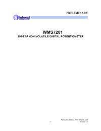 Datasheet WMS7201 manufacturer Winbond